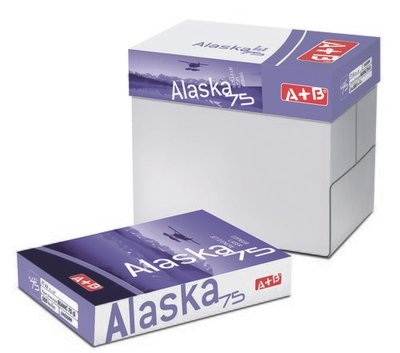 A4 ALASKA A+B 75 грам (500 арк.) Коробка 5 пачок 110061 фото